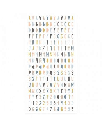 ALFABETO HOLA INVIERNO DE MINTOPIA