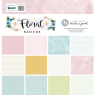 Colección Basicos Floral 6 papeles de 30,5 x 30,5 cm - TheFlowerJournal