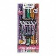 Marcador Mooving Metalico Caja X 5 Unidades