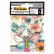 STICKER-VB - LAYERED BUTTERFLY