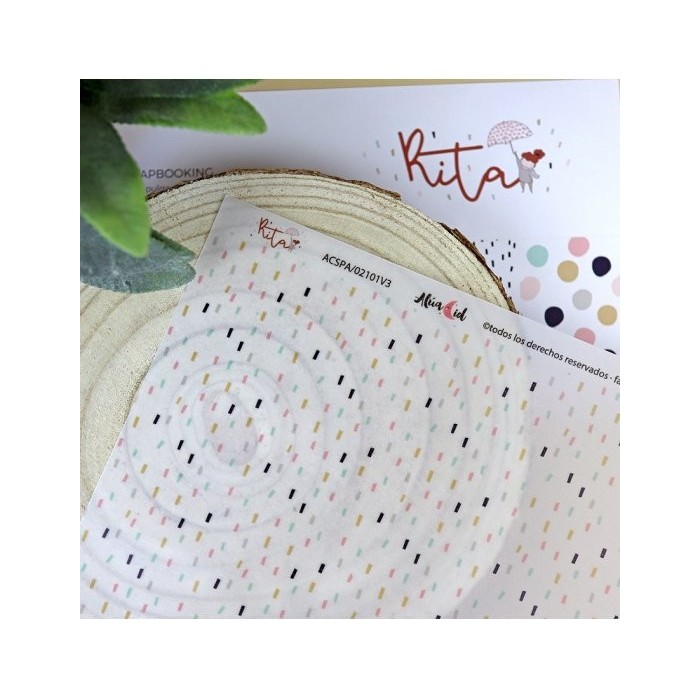 Kit Papeles Especiales Rita