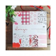 Bloc Papeles Rouge 12x12 pulgadas