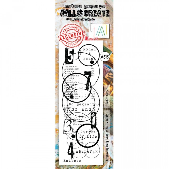 AALL&CREATE - SELLO -Borde -Nro618