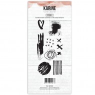 Clear Stamp Textures Les Ateliers de Karine KAT1504