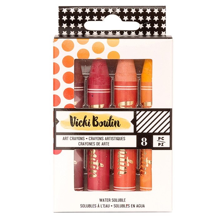ART CRAYONS - SET 1 - WARM