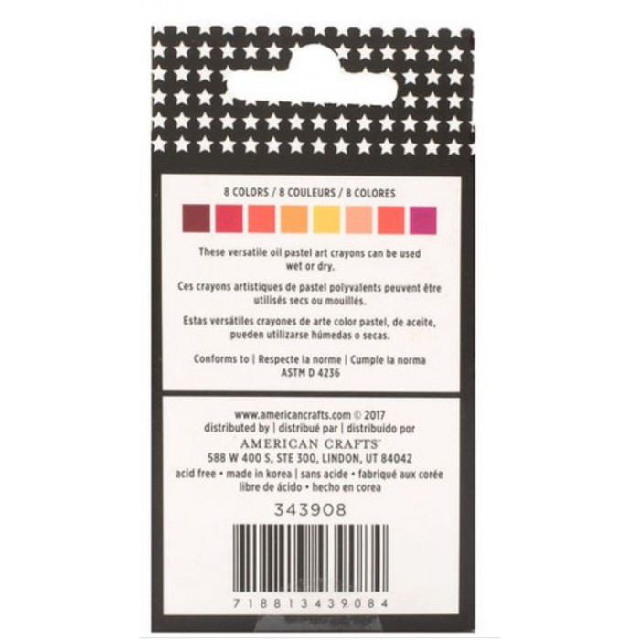 ART CRAYONS - SET 1 - WARM