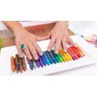 ART CRAYONS - SET 1 - WARM