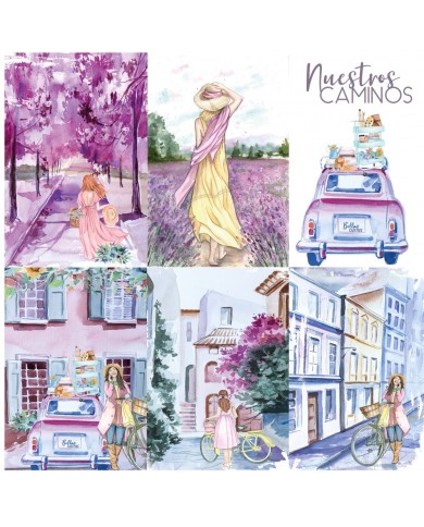 Colección 12"x12" Nuestros Caminos Johanna Rivero