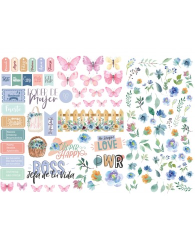 Die Cuts Flores Nuestros Caminos Johanna Rivero