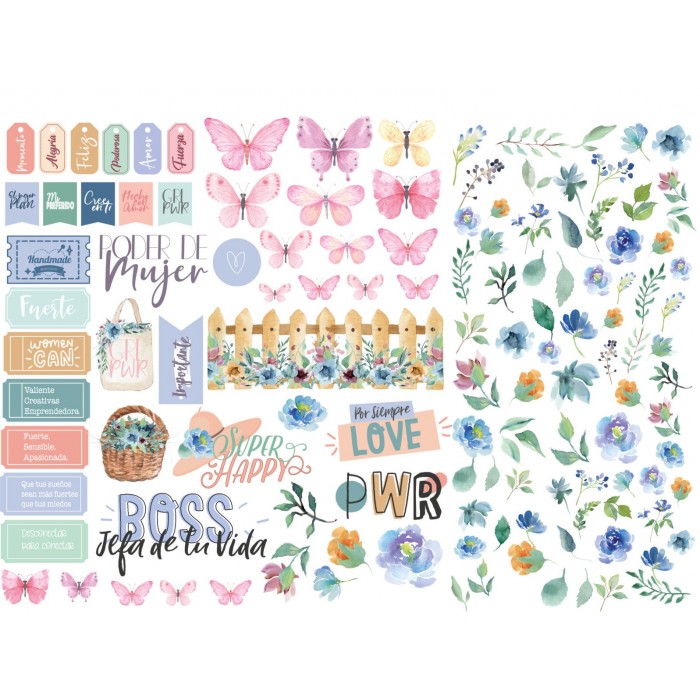 Die Cuts Flores Nuestros Caminos Johanna Rivero