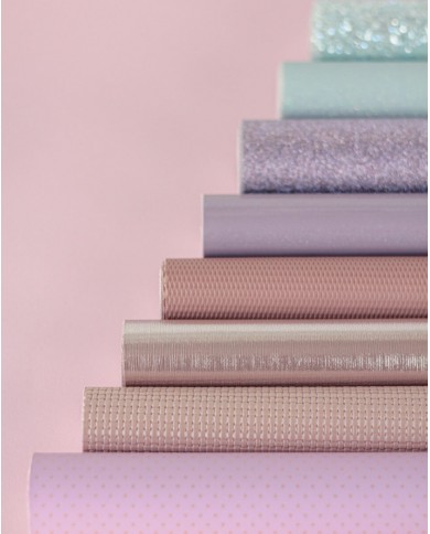 Ecopiel Blin Blin Menta Purpurina Fina Johanna Rivero