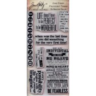 Tim Holtz stamps- thj008 phrases2