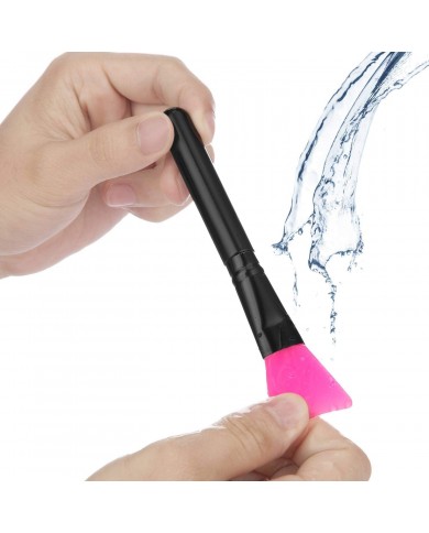 Espátula Silicona Para Adhesivos Y Mix Media(mango negro)