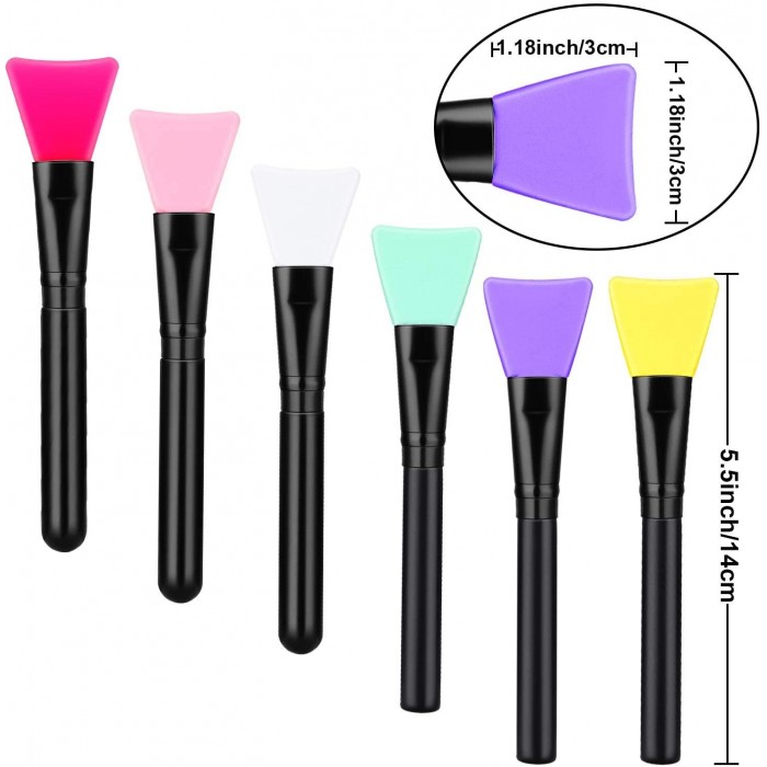 Espátula Silicona Para Adhesivos Y Mix Media(mango negro)