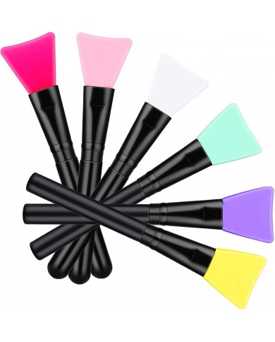 Espátula Silicona Para Adhesivos Y Mix Media(mango negro)