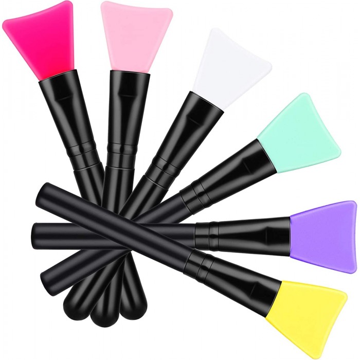 Espátula Silicona Para Adhesivos Y Mix Media(mango negro)
