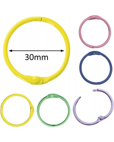 Anillas de metal para libro de 30mm