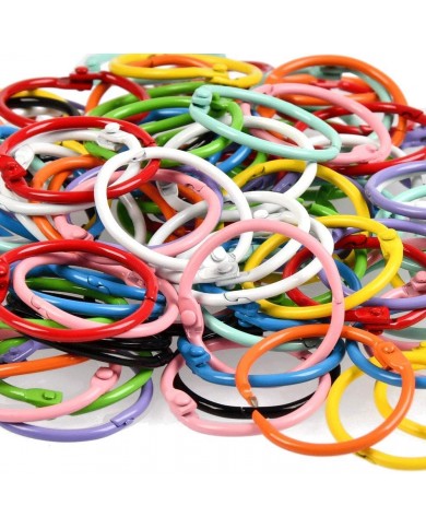 Anillas de metal para libro de 30mm