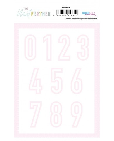 TROQUEL NUMEROS Eres Arte