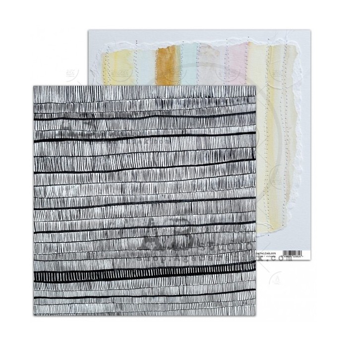 Colecciones de Papeles "My favorite week"- 8 papeles doble faz mas 1 hoja de recortables 30x30+bonus page
