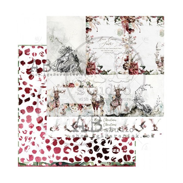 Colección de Papeles "Breeze of the forest"- 30x30 + bonus page