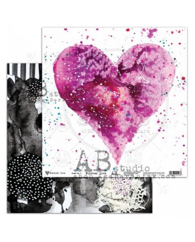 Colección de Papeles "ForeverLove"- 30x30 + bonus page