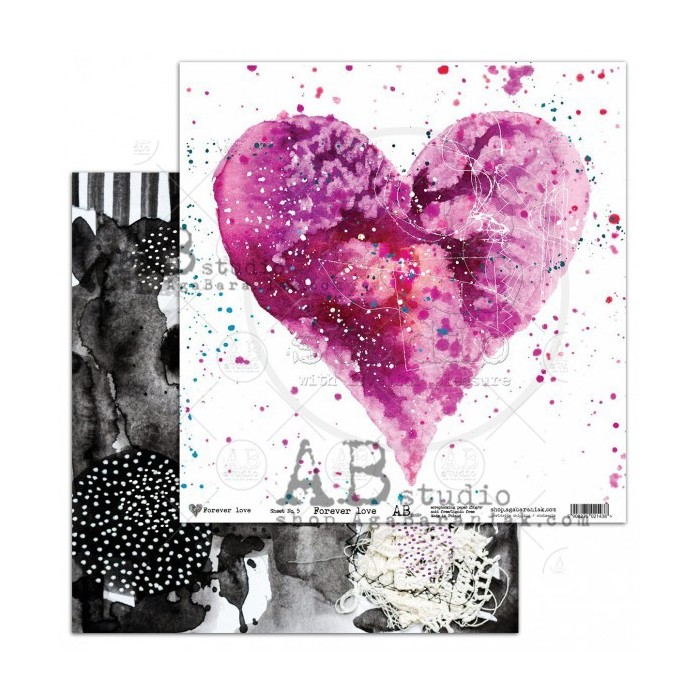 Colección de Papeles "ForeverLove"- 30x30 + bonus page