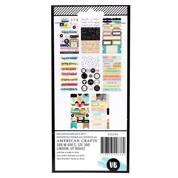 STICKER - VB - LET'S WANDER - STICKER BOOK