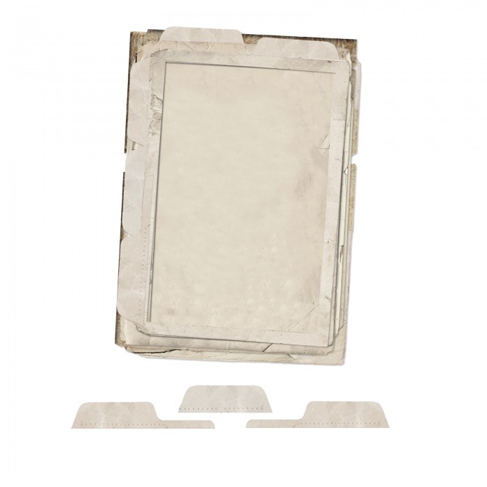Marcos tipo recortables laser - Vintage Artistry Essentials – 10x15cmts File Frame SetVAE-33713