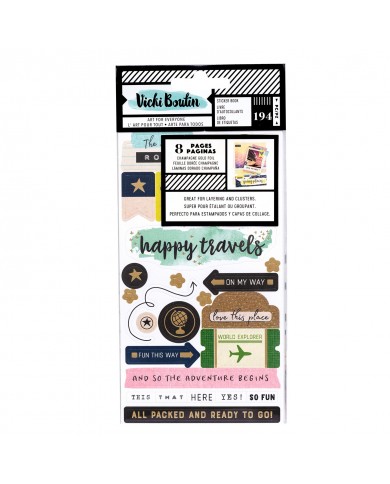 STICKER - VB - LET'S WANDER - STICKER BOOK