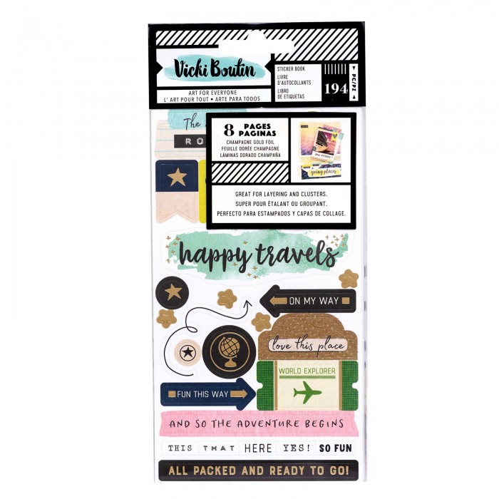 STICKER - VB - LET'S WANDER - STICKER BOOK