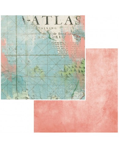 Colección de 6 Papeles + 2 hojas de Recortables Vintage Artistry Anywhere – 30x30cmts