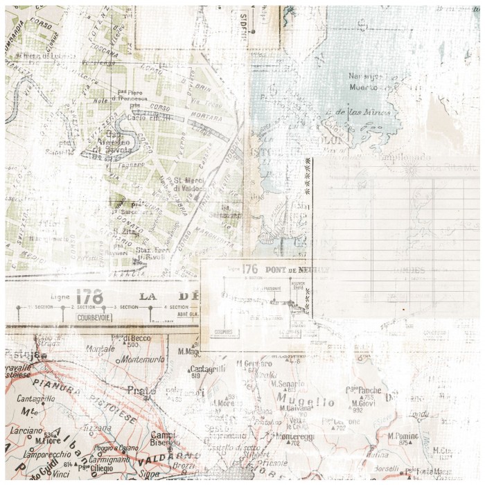 Vintage Artistry Anywhere – Fragments 1 hoja -49andMARKET